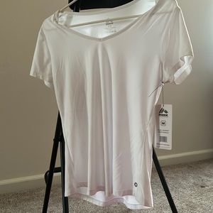 V neck white RBX Tee New with tags